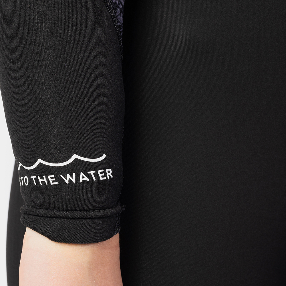 2025 Gul Womens Response 4/3mm GBS Back Zip Wetsuit RE1248-C1 - Black